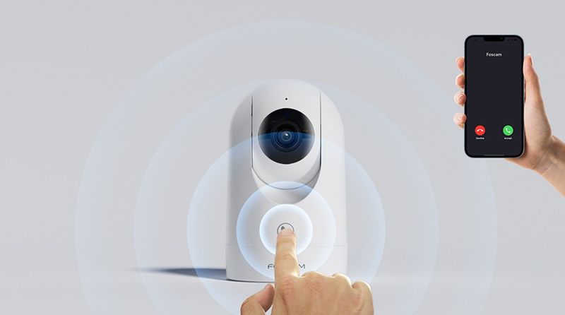 Foscam R8M Motorisert WIFI innendørs overvåkningskamera